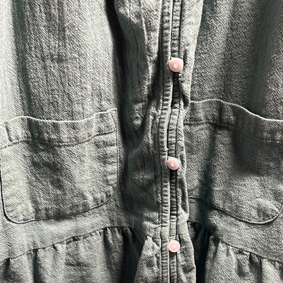 Cat & Jack Green Ruffled Smocked Sundress - Picture 4 of 5